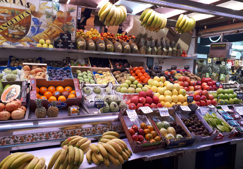 mercado fruta