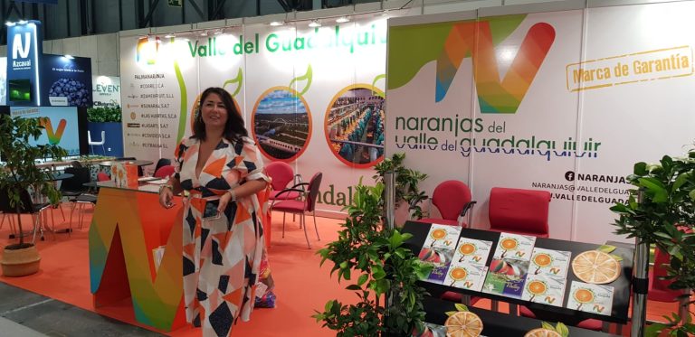 Stand Naranjas Valle del Guadalquivir en Fruit Attraction 2023 2