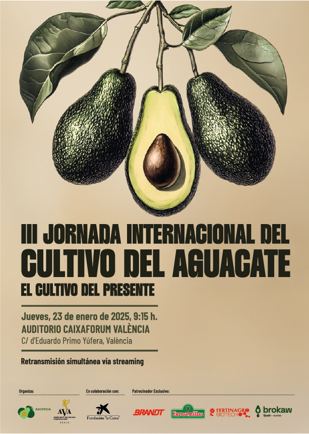 Cartel jornada aguacate