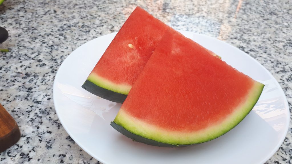 sandia cortada