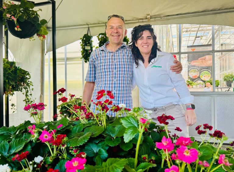 Hans Liekens y Paula Crespo