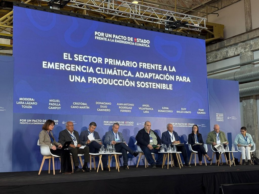 Miguel Padilla COAG Cumbre Pacto Estado Emergencia Climática