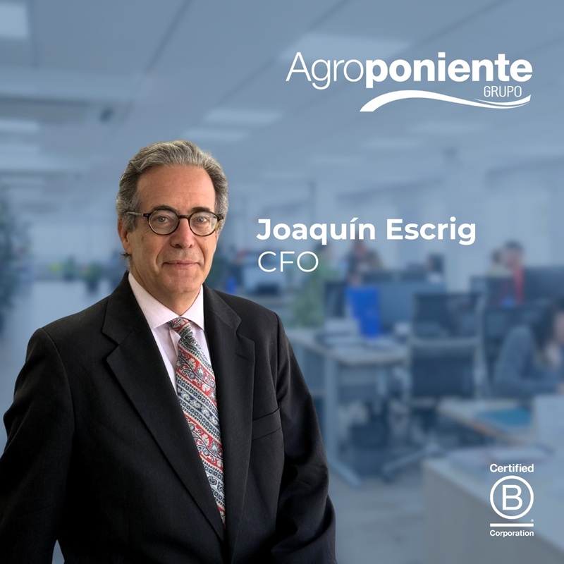 Joaquin Escrig, CFO, Director Financiero