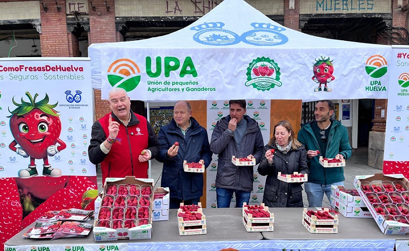 campaña Yo como Fresas de Huelva - UPA