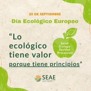 23 septiembre 2026 dia ecologico europeo seae_